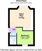 Flat 1, Black Swan House, Hatcher Street, Dawlish 