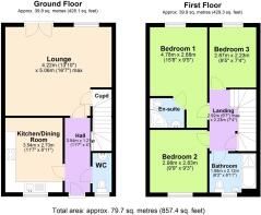 66 Trumpeter, Dawlish - floorplan