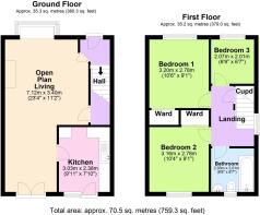 2 Shorland Close, Dawlish - floorplan