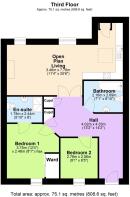 21 Great Cliff, Marine Parade, Dawlish - FLOORPLAN
