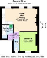 Flat 4, 9 Iddesleigh Terrace,FLOORPLAN