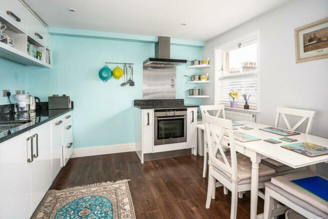 Kitchen with dining area