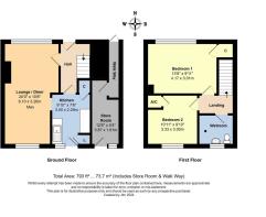 Floorplan - 12 Belloc Road, Littlehampton, BN17 7E