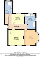 Floorplan - Flat 1, 3, South Terrace, Littlehampto