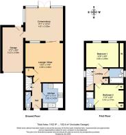 Floorplan - 20 Ullswater Drive, Littlehampton, BN1