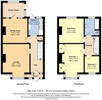 Floorplan - 18 Clun Road, Wick, Littlehampton, BN1