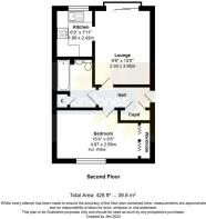 Floorplan - Flat 15 Pharos Quay, River Road, Littl