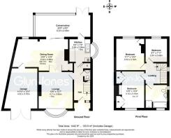 Floorplan - 15 Aldwick Gardens, Aldwick, PO21 3QT 