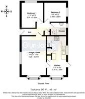 Floorplan - 21 The Willows, Ford Road, Ford, BN18 