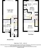 Floorplan - 31 Linnet Close Littlehampton BN17 7GW