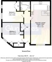 Floorplan - Flat 3a Antonia Court Terminus Road Li