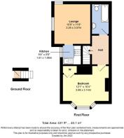 Floorplan - Flat 2 1 Connaught Road Littlehampton 