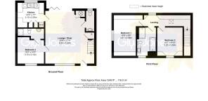 Floorplan - Horseshoe Cottage 33a Hill Lane Barnha