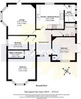 Floorplan - 66 Marshall Avenue Bognor Regis PO21 2