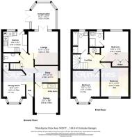 Floorplan - 43 Kingfisher Drive Littlehampton BN17