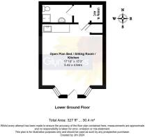 Floorplan - Flat 1 41 South Terrace Littlehampton 