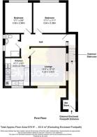 Floorplan - 86a Lyminster Road Wick Littlehampton 