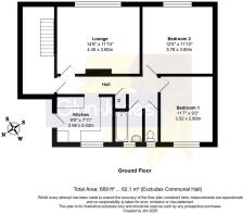 Florplan - 11  Parkside Court Meadow Way Littleham
