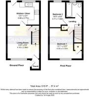 Floorplan - 64 Johnson Way Ford Arundel BN18 0TS R