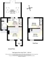 Floorplan - Jasmine Cottage, Toddington Lane, Litt