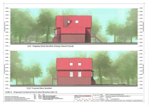 Proposed elevations