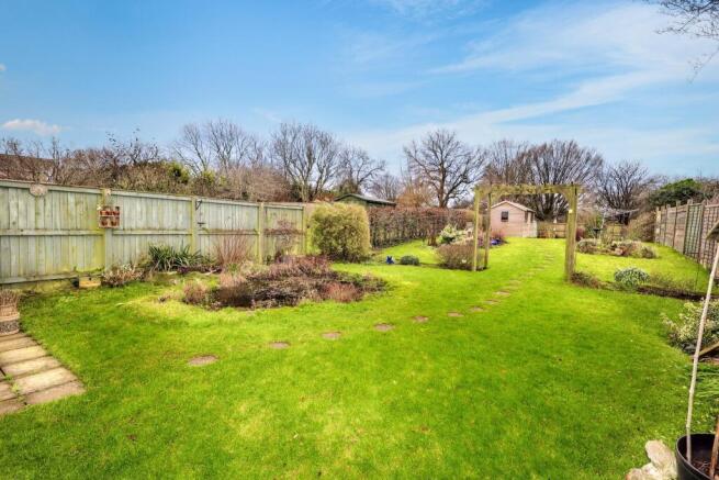 Rear garden