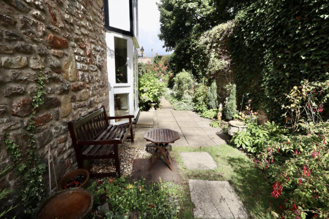 Patio and garden entrance