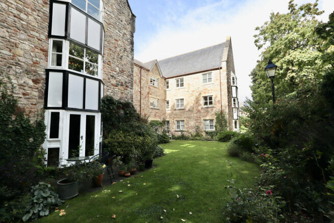 Garden and rear elevation