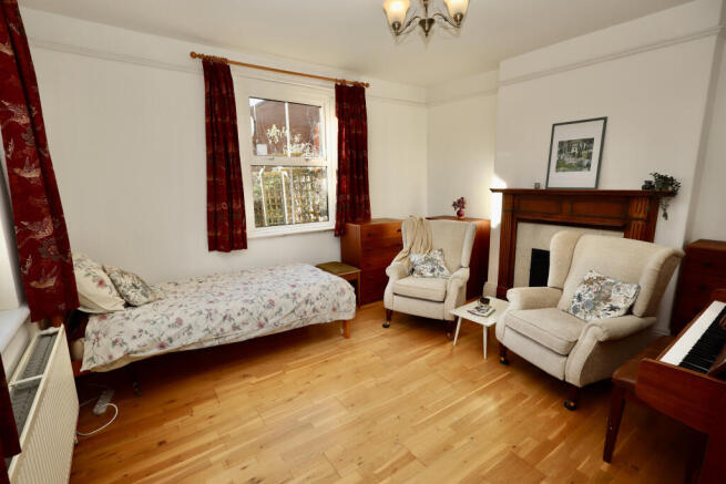 Sitting room with open fire