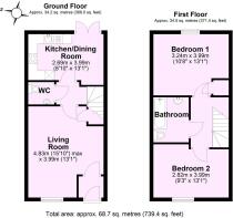 Harden Way, York - all floors.