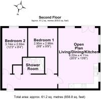 The Walk, York - all floors.