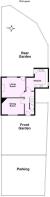 Todd Cottage, Claxton - Plot Layout