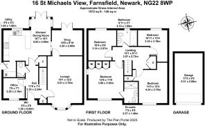 16 St Michaels View, Farnsfield, Newark, NG22 8WP.
