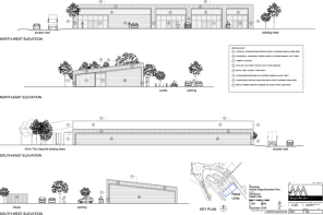 Proposed elevations