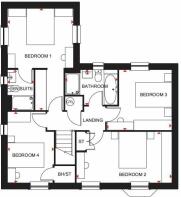 First Floor plan New Avondale X7