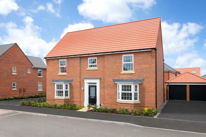 External view of a detached home