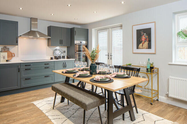 Kitchen in the Ingleby 4 bedroom home