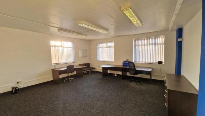 Large corner office