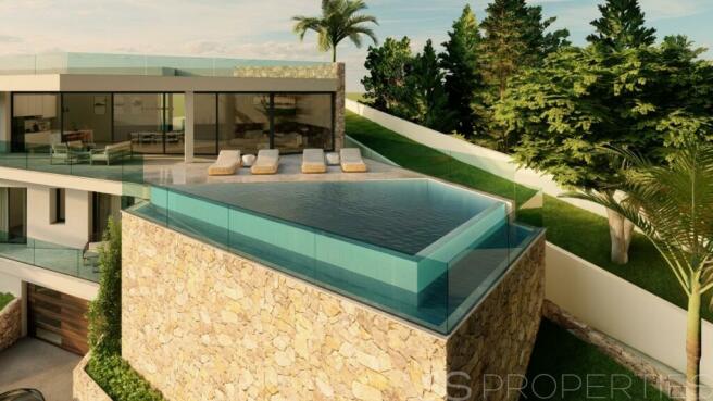 New construction sea view villa in Costa d'en Blanes
