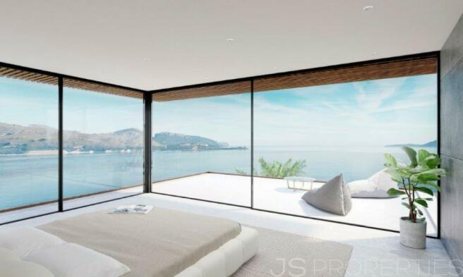 LUXURY PROJECT OF SEAFRONT VILLAS WITH UNOBSTRUCTED VIEWS OF THE SEA IN PUERTO POLLENSA