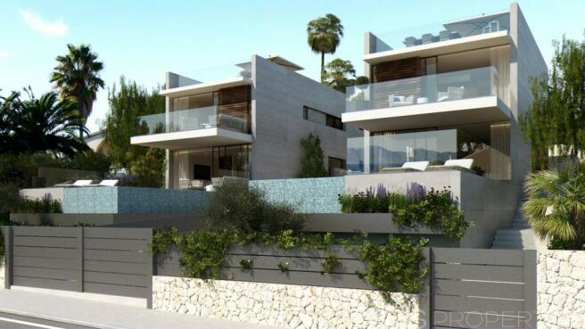 MODERN NEWLY BUILT VILLA FOR SALE WITH SEA VIEWS IN ALCANADA 