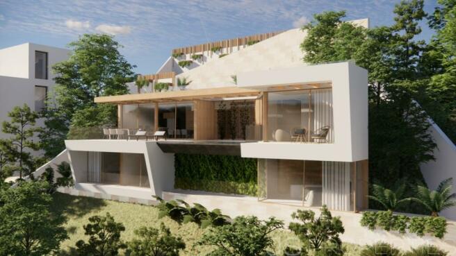 LUXURY, UNIQUE VILLA PROJECT WITH SEA VIEWS FOR SALE IN COSTA DE LA CALMA 