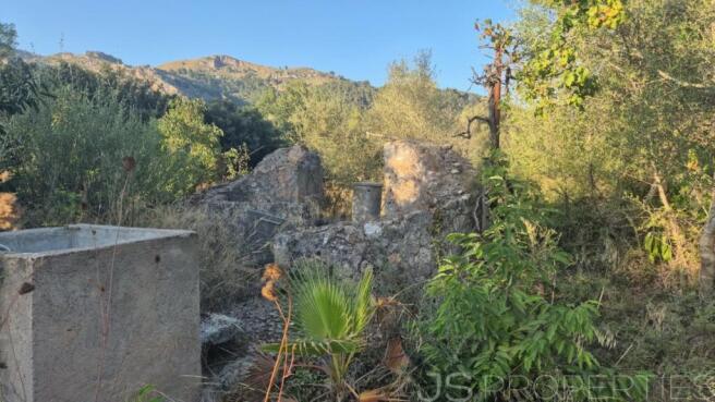 Land with small house 