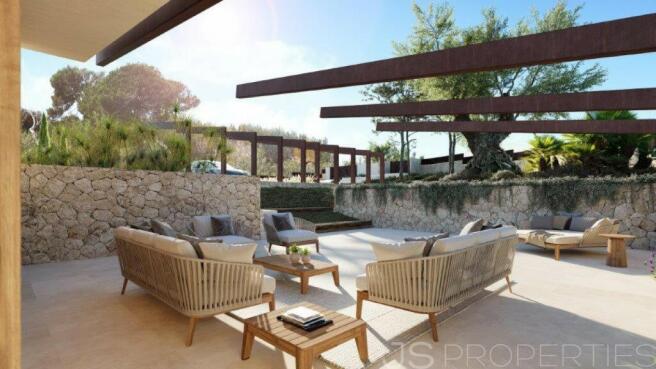 PROJECT OF A SPECTACULAR , SEAFRONT, MODERN VILLA IN MANRESA 
