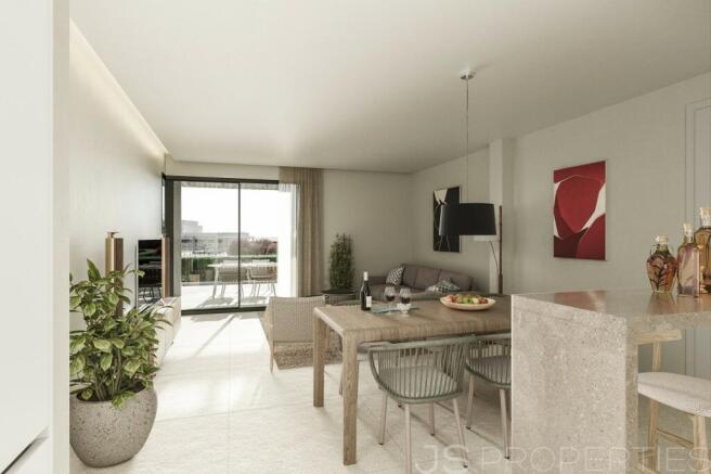 GROUND FLOOR APARTMENT IN A NEW PROMOTION WITH PRIVATE TERRACE, GARDENS AND POOL