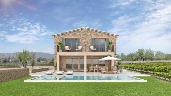 SPECTACULAR MODERN COUNTRY VILLA WITH PRIVATE VINEYARD IN ALCUDIA 