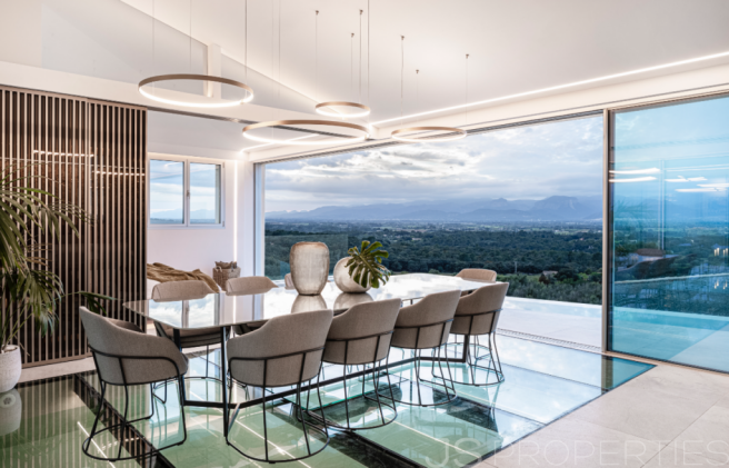 SPECTACULAR HIGH TECH MODERN VILLA WITH INCREDIBLE VIEWS FOR SALE IN COSTITX