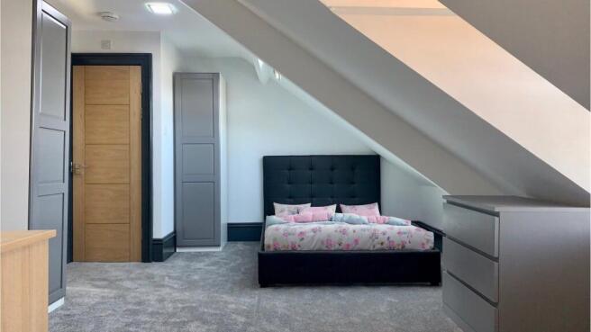 Top floor bedroom