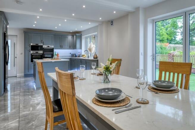 Kitchen and Family Room