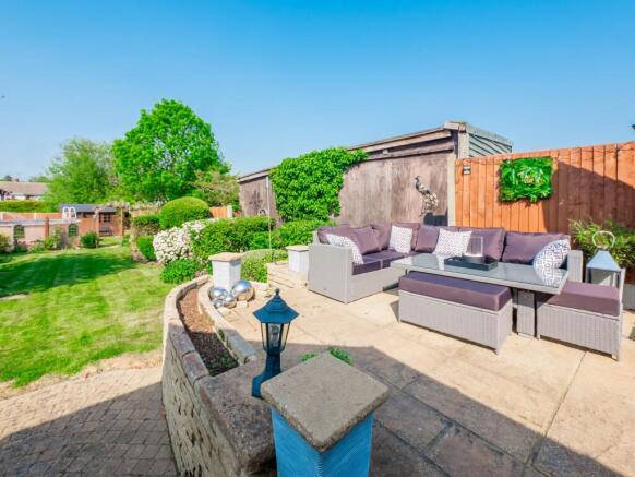 Patio and garden